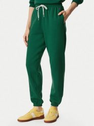 Polo Ralph Lauren Spodnie dresowe 211971700508 Zielony Regular Fit. Zielone spodnie dresowe Polo Ralph Lauren, l, bez wzorów, z bawełny. Za 729.99 zł.