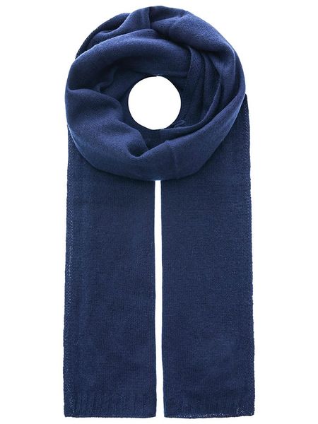 Zwillingsherz Kaszmirowy szal w kolorze granatowym - 180 x 28 cm rozmiar: onesize. Niebieskie szaliki Zwillingsherz, bez wzorów, z kaszmiru. Za 156.24 zł.