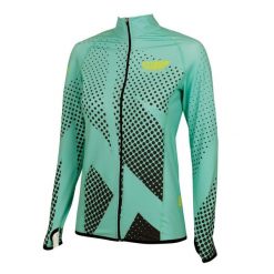 Bluza damska do biegania rozpinana EXTREME HOBBY HALFTONE. Czerwone bluzy EXTREME HOBBY, na jesień, s, bez wzorów, z materiału, bez kaptura. Za 199.00 zł.