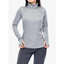Bluza polarowa damska Columbia Park View Grid Fleece Half Zip. Szare bluzy Columbia, l, bez wzorów, z polaru, bez kaptura. Za 172.99 zł.