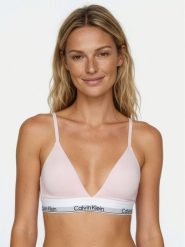 Calvin Klein Underwear Biustonosz top LV00QF8498 Różowy. Czerwone biustonosze Calvin Klein Underwear, bez wzorów, z bawełny. Za 179.99 zł.