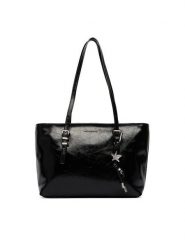 MICHAEL Michael Kors Torebka Quinn 30F6SQNT6O Czarny. Czarne torebki klasyczne MICHAEL Michael Kors, bez wzorów, bez dodatków. Za 1,099.00 zł.