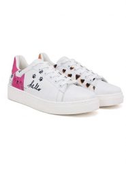 Goby Sneakersy w kolorze białym ze wzorem rozmiar: 39. Białe trampki Goby, bez wzorów, bez zapięcia. Za 260.99 zł.