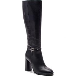 Kozaki BALDACCINI - 104160-K Antic/C Granat. Niebieskie kozaki Baldaccini, ze skóry, bez obcasa, na obcasie, bez zapięcia. W wyprzedaży za 339.00 zł.