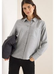 Cecil Bluzka w kolorze szarym rozmiar: XL. Szare bluzki Cecil, xl, bez wzorów, bez kołnierzyka, bez ramiączek. Za 141.85 zł.