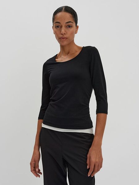 Someday Koszulka w kolorze czarnym rozmiar: 36. Czarne bluzki someday., bez wzorów, z bawełny, bez kołnierzyka, bez ramiączek. Za 69.42 zł.