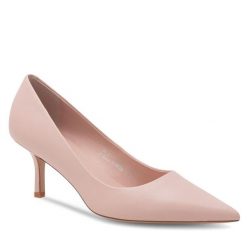 Szpilki Gino Rossi. Czerwone szpilki Gino Rossi, bez wzorów, bez obcasa, na szpilce, bez zapięcia. Za 299.99 zł.