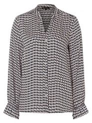 More & More Bluzka w kolorze czarno-beżowym rozmiar: 38. Brązowe bluzki More & More, s, bez wzorów, z wiskozy, klasyczne, bez kołnierzyka, bez ramiączek. Za 100.04 zł.