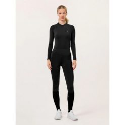 Damskie legginsy jeździeckie z pełną przyczepnością Equestrian Stockholm Jump Mo. Czarne legginsy EQUESTRIAN STOCKHOLM, l, bez wzorów. Za 447.00 zł.