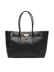 MICHAEL Michael Kors Torebka 30F5GNXT3L Czarny. Czarne shopper MICHAEL Michael Kors, bez wzorów, ze skóry, bez dodatków. Za 1,579.00 zł.
