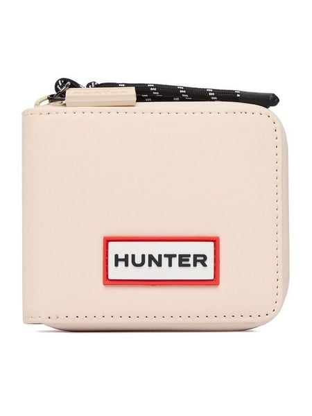 Hunter Portfel CWBEO-HTR-U1-006-SS26 Beżowy. Brązowe portfele Hunter, bez wzorów, z materiału. Za 59.99 zł.