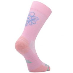 HAPPY DAY PINK - SKARPETKI DO BIEGANIA. Czerwone skarpety SPORCKS, bez wzorów, z nylonu. Za 155.00 zł.
