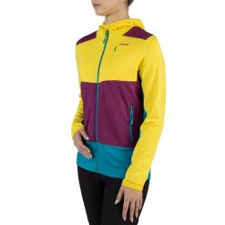 Bluza do biegania z kapturem damska Viking Tacoma Hoodie Lady. Fioletowe bluzy Viking, uniwersalny, bez wzorów, z elastanu, z kapturem. Za 199.90 zł.