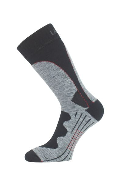 Skarpety merino TWA. Szare skarpety LASTING, bez wzorów, z elastanu. Za 75.00 zł.