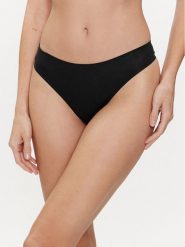 Chantelle Stringi Soft Stretch C11GG0 Czarny. Czarne stringi Chantelle, bez wzorów, z syntetyku. Za 69.99 zł.