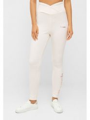 Bench Legginsy sportowe "Leena" w kolorze białym rozmiar: 36. Białe legginsy Bench, bez wzorów, outdoorowe. Za 143.95 zł.