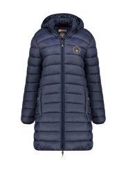 Canadian Peak Płaszcz pikowany "Atikamapeak" w kolorze granatowym rozmiar: XL. Niebieskie płaszcze Canadian Peak, xl, bez wzorów, bez kaptura. Za 230.59 zł.