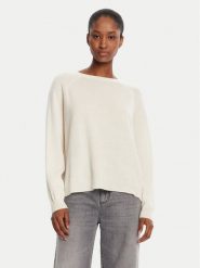 Marella Sweter Tesa 2523366171 Biały Relaxed Fit. Białe swetry Marella, xs, bez wzorów, z kaszmiru, bez ramiączek. Za 1,339.00 zł.