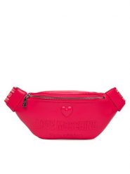 LOVE MOSCHINO Saszetka nerka JC4223PP0MKF0615 Różowy. Czerwone torebki klasyczne Love Moschino, bez wzorów, ze skóry, bez dodatków. Za 439.99 zł.