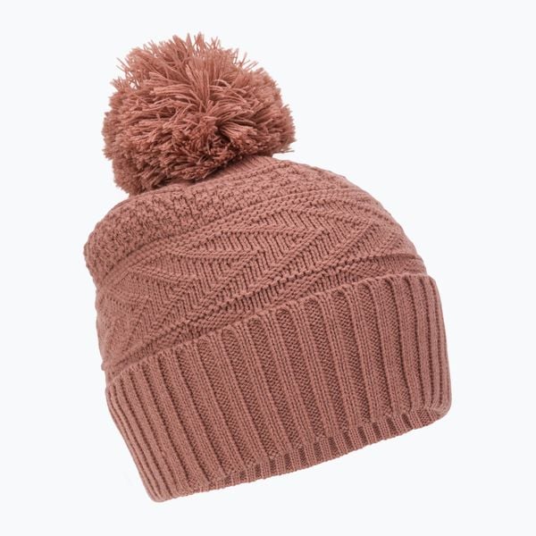 Czapka zimowa damska Jack Wolfskin Lorelei Beanie. Czerwone czapki Jack Wolfskin, bez wzorów, z dzianiny. Za 66.99 zł.
