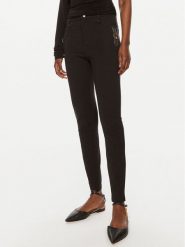 Liu Jo Sport Spodnie materiałowe TF4194 JS182 Czarny Slim Fit. Czarne spodnie materiałowe Liu Jo Sport, xl, bez wzorów, z materiału. Za 349.99 zł.