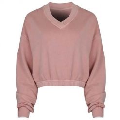 Bluza sportowa damska Reebok HY2707. Czerwone bluzy Reebok, m, bez wzorów, z bawełny, bez kaptura. Za 172.00 zł.