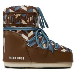 Śniegowce Moon Boot. Brązowe trapery i śniegowce Moon Boot. Za 859.99 zł.