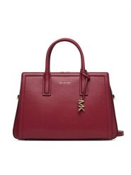 MICHAEL Michael Kors Torebka Laila 30R5G9IS6L Bordowy. Czerwone torebki klasyczne MICHAEL Michael Kors, bez wzorów, ze skóry, bez dodatków. Za 1,309.00 zł.