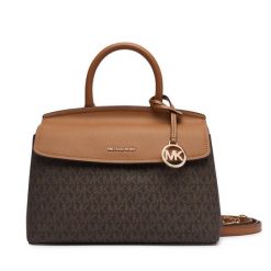 Torebka MICHAEL Michael Kors. Brązowe torebki klasyczne MICHAEL Michael Kors, bez wzorów, bez dodatków. Za 1,019.00 zł.