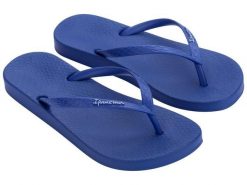 Klapki japonki damskie Ipanema Anat Colors Fem. Niebieskie klapki Ipanema, bez wzorów, z materiału, bez obcasa. Za 69.00 zł.