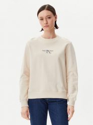 Calvin Klein Jeans Bluza Gradient Monologo J20J225360 Beżowy Regular Fit. Brązowe bluzy Calvin Klein Jeans, s, bez wzorów, z bawełny, bez kaptura. Za 199.99 zł.