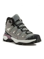 SALOMON Skórzane buty trekkingowe "X Ultra 360 GTX" w kolorze zielonym rozmiar: 38 2/3. Zielone trekkingi Salomon, z gore-texu, outdoorowe. Za 588.81 zł.