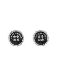 Marc Jacobs Kolczyki 2R4JER001J35 Srebrny. Szare kolczyki Marc Jacobs, metalowe. Za 359.99 zł.