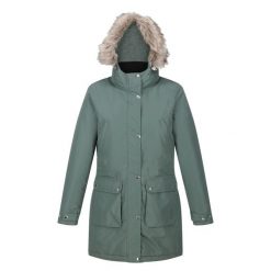 Parka dla kobiet Regatta Voltera Waterproof. Zielone parki Regatta, sportowe, bez kaptura. Za 619.65 zł.