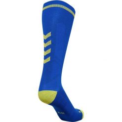 Skarpety sportowe dla dorosłych Hummel Elite Indoor Sock High. Niebieskie skarpety Hummel, bez wzorów. Za 76.50 zł.