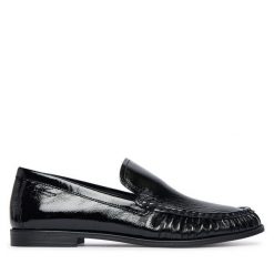 Lordsy Vagabond Shoemakers. Czarne lordsy Vagabond Shoemakers, bez wzorów, bez obcasa, bez zapięcia. Za 649.99 zł.