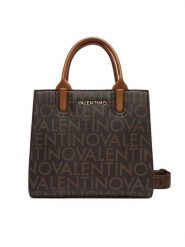 Valentino Torebka Regina Re VBS9IS04 Brązowy. Brązowe torebki klasyczne Valentino, bez wzorów, ze skóry, bez dodatków. Za 609.99 zł.