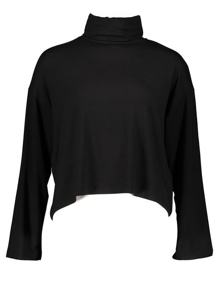 Vero Moda Koszulka w kolorze czarnym rozmiar: XS. Czarne bluzki Vero Moda, xs, bez wzorów, z lyocellu, bez kołnierzyka, bez ramiączek. Za 30.42 zł.