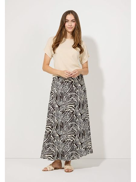 More & More Top w kolorze beżowym rozmiar: 40. Brązowe topy More & More, s, bez wzorów, z poliamidu, bez kołnierzyka, bez ramiączek. Za 140.53 zł.