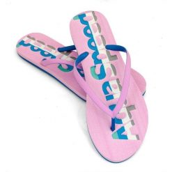 Japonki basenowe damskie Aqua Speed Moluki. Czerwone klapki Aqua-Speed, bez wzorów, bez obcasa. Za 44.99 zł.