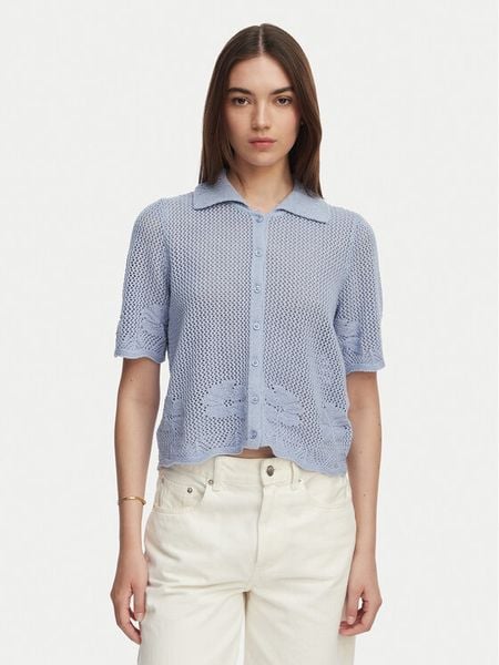 Vero Moda Kardigan Mystic 10342420 Niebieski Regular Fit. Niebieskie kardigany Vero Moda, s, bez wzorów, z syntetyku. Za 93.99 zł.