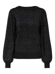 JDY Sweter "Rue" w kolorze czarnym rozmiar: XS. Czarne swetry JDY, xs, bez wzorów, bez ramiączek. Za 48.39 zł.