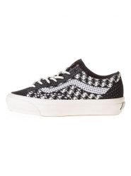 Vans Sneakersy "Old Skool" w kolorze biało-czarnym rozmiar: 34,5. Czarne trampki Vans, bez wzorów, bez zapięcia. Za 214.95 zł.