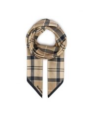 Barbour Chusta Kinsale LSC0490NY18 Beżowy. Brązowe rękawiczki Barbour, bez wzorów, z poliesteru. Za 179.99 zł.