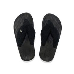 Japonki basenowe damskie Flip Flop Comfy Spa. Czarne klapki Flip Flop, bez wzorów, bez obcasa. Za 88.55 zł.