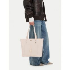 Torebka JENNY. Brązowe shopper Jenny, bez wzorów, bez dodatków. Za 139.99 zł.