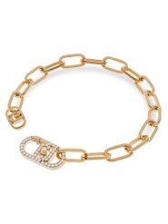 Liu Jo Bransoletka LJ2620 Złoty. Żółte bransoletki Liu Jo, metalowe. Za 219.99 zł.