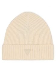 Guess Czapka V6BZ08 Z1715 Kremowy. Białe czapki Guess, z aplikacjami, z wiskozy. Za 154.99 zł.