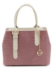 Mia Tomazzi Skórzana torebka "Berengario" w kolorze różowym - 31 x 24 x 11 cm rozmiar: onesize. Różowe torby na ramię Mia Tomazzi, bez wzorów, z materiału, na ramię, bez dodatków. Za 304.99 zł.