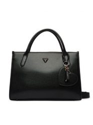 Guess Torebka Isobel HWBG99 32220 Czarny. Czarne torebki klasyczne Guess, z aplikacjami, ze skóry, bez dodatków. Za 679.99 zł.